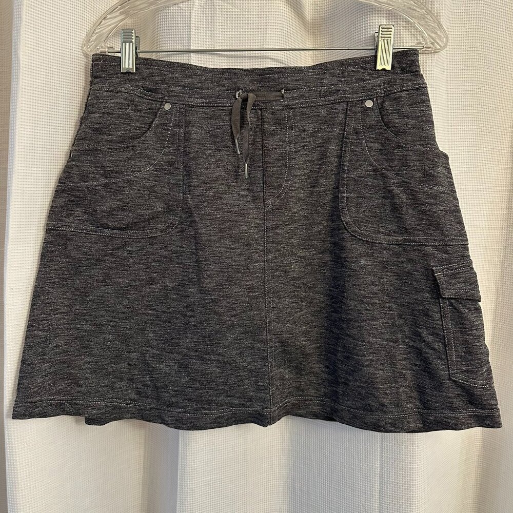 Kuhl Mova Skort, size medium, dark heathered gray, excellent condition